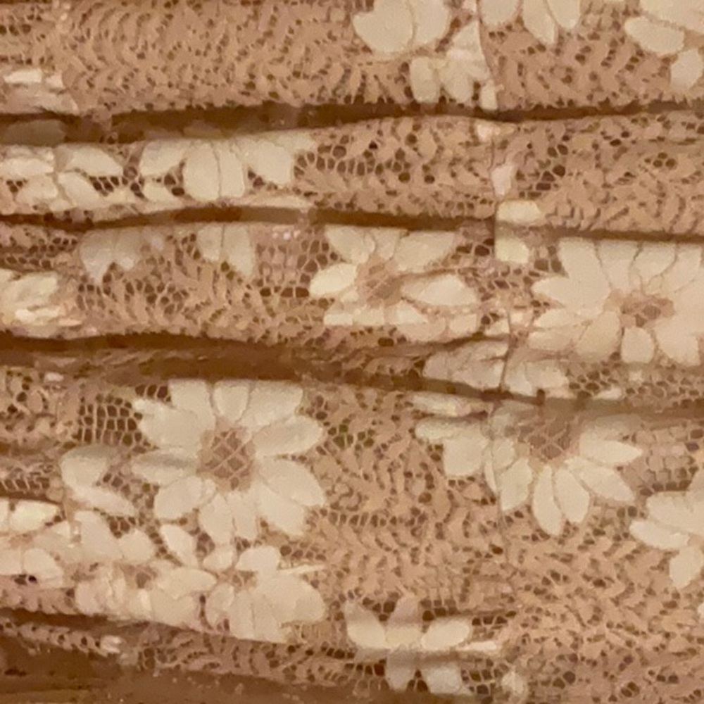 Sundance Cream Floral Knit Dress - Picture 3 of 3